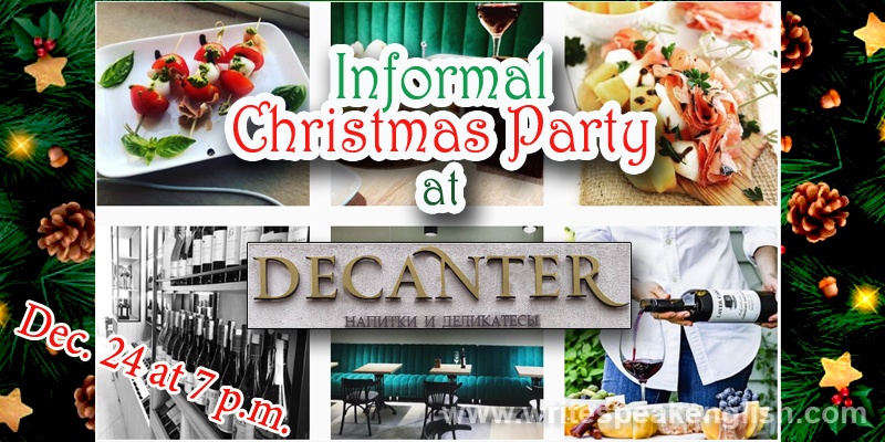 Informal Christmas Party at a cafe (free)